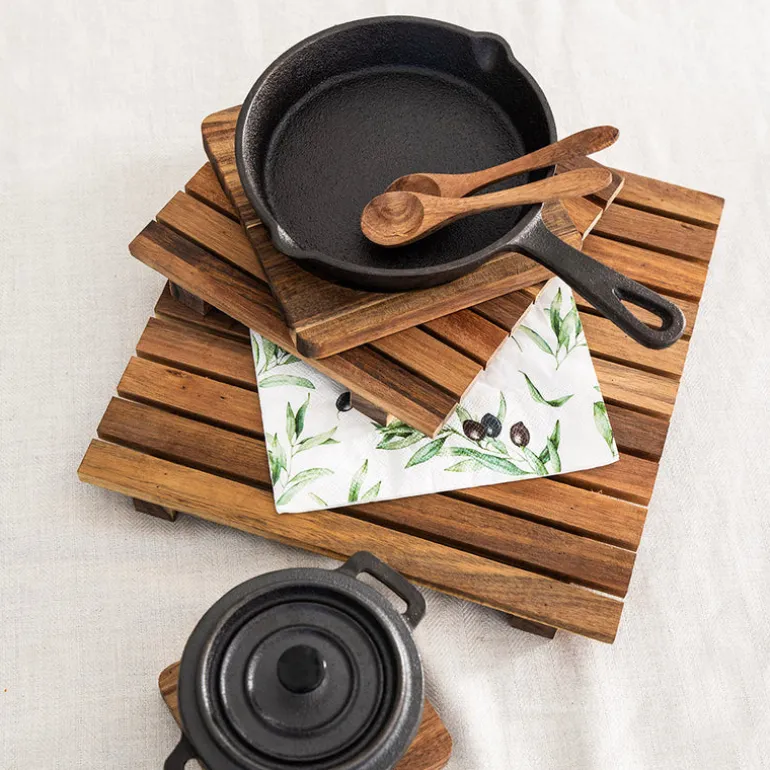 Acacia Trivet 18cm