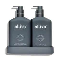 al.ive Body Coconut & Wild Orange Wash & Lotion Duo