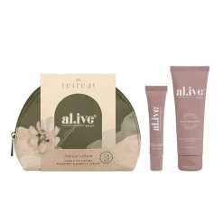 al.ive body HAND & LIP GIFT SET - Raspberry Blossom & Juniper