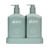 al.ive Body Kafir Lime & Green Tea Wash & Lotion Duo
