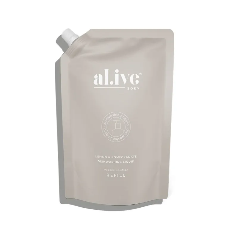 al.ive Body Lemon & Pomegranate Dishwash Refill