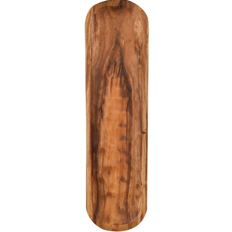 Board Rectangle Natural Carved