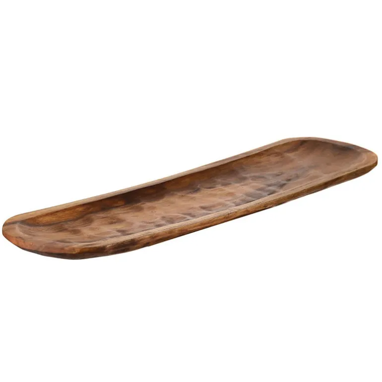 Board Rectangle Natural Carved
