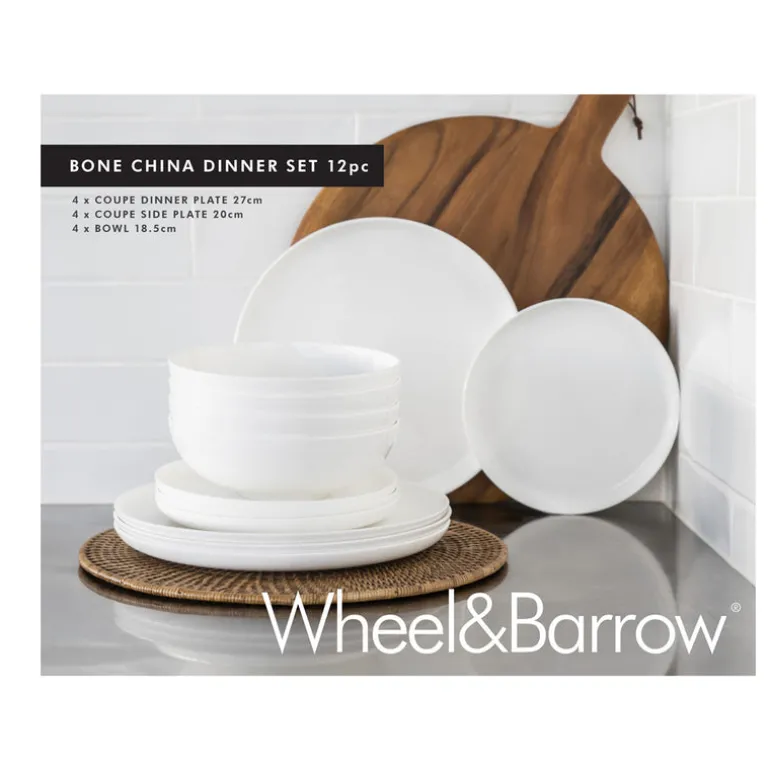 Bone China Coupe Dinner Set