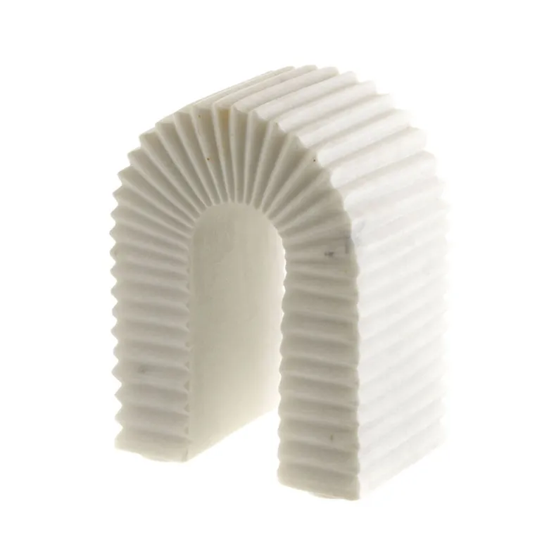 BOOKEND Arch White Marble 15x11.5cm