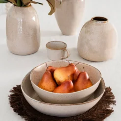 Bowl Capa Reactive Tan Large