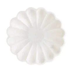 Bowl Round with Scalloped Edge