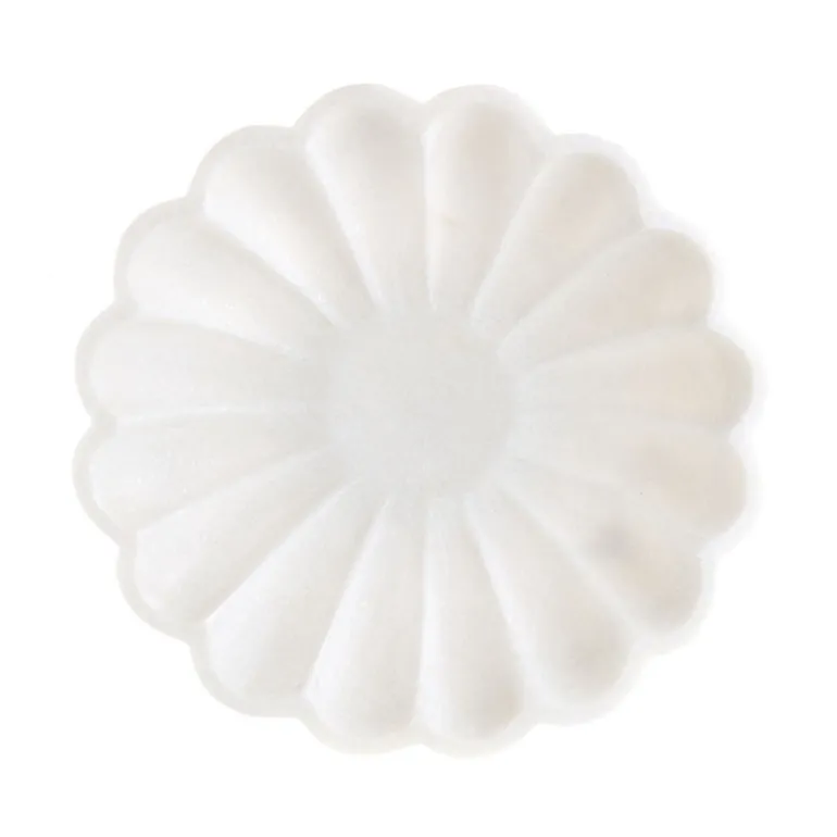 Bowl Round with Scalloped Edge