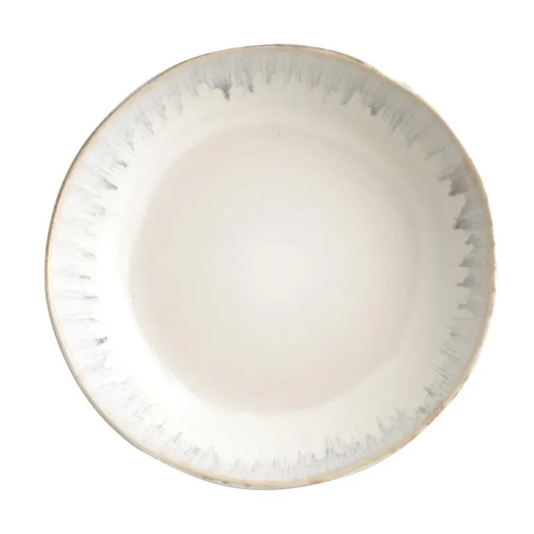 Bowl Stoneware Grey Rim 22.5cm