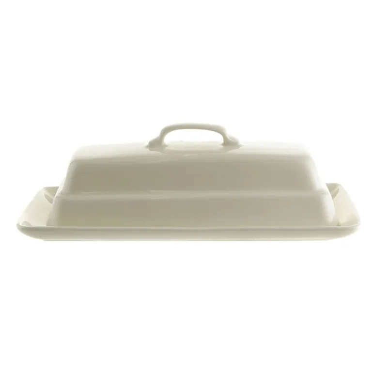 Butter Dish Cream Lid & Base Plate