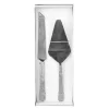 Cake Server Beaten Stainless Steel Silver