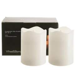 Candle - Flameless Pillar Set