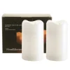 CANDLE Pillar Flameless LED 7.5x13cm SET/2