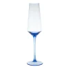 Champagne Flute Cornflower Blue