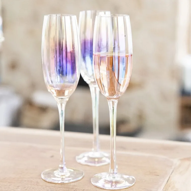 Champagne Flute Pearlised