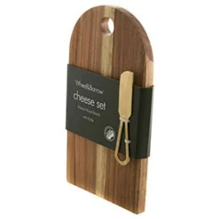 Cheese Set - Acacia Board with 1 Knives