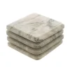 Coaster Set Toronto Marble