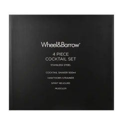 Cocktail Set Brushed Stainless Steel