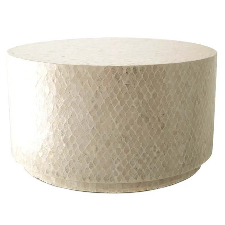 COFFEE TABLE Capiz Pearl 76x43cm