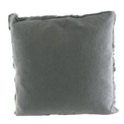 CUSHION with Fringe Blue 50x50cm
