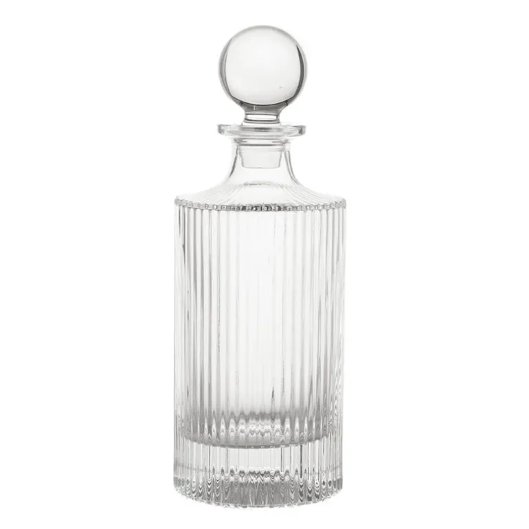 Decanter Henry Ribbed Clear