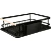 Dish Rack Iron Black with Side Cutlery