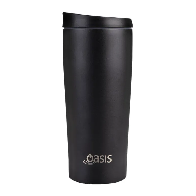 Double Wall Insulated Travel Cup Black