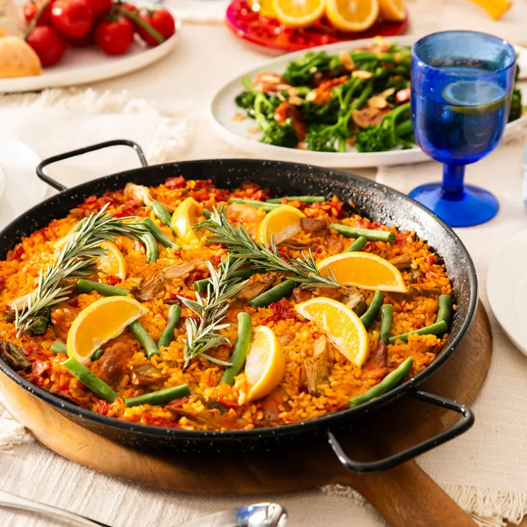 Enamel Paella Pan