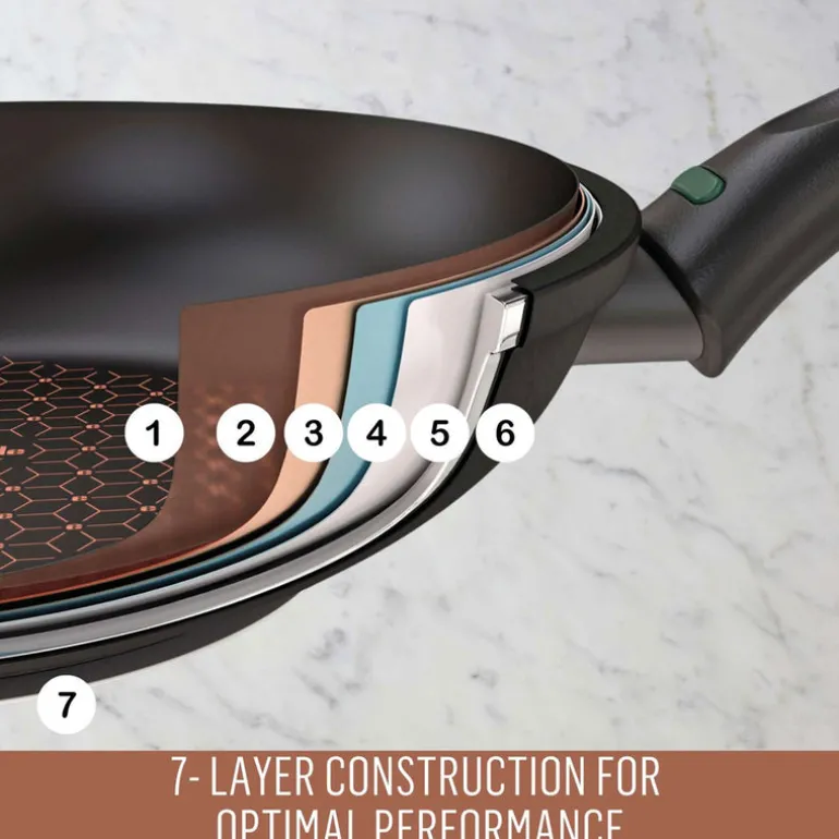 Essteele Per Salute Covered Saute Pan