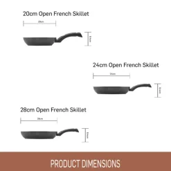 Essteele Per Salute Triple Skillet Pack