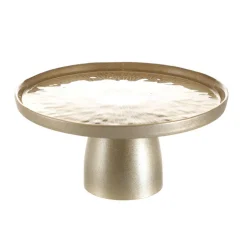 Footed Plate Duomo Gold 21cm
