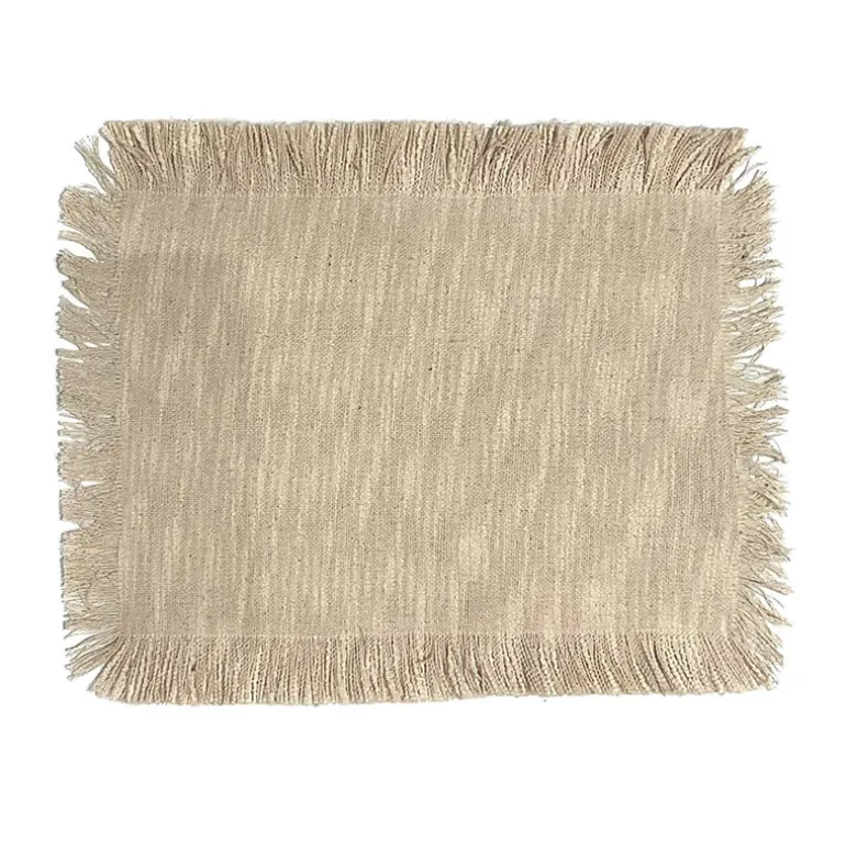 Fringed Placemat Natural