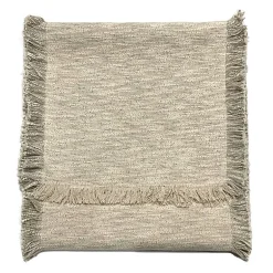 Fringed Runner Natural with Fleck