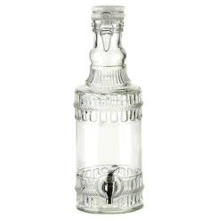 Glass Oil Dispenser with Ceramic Lid