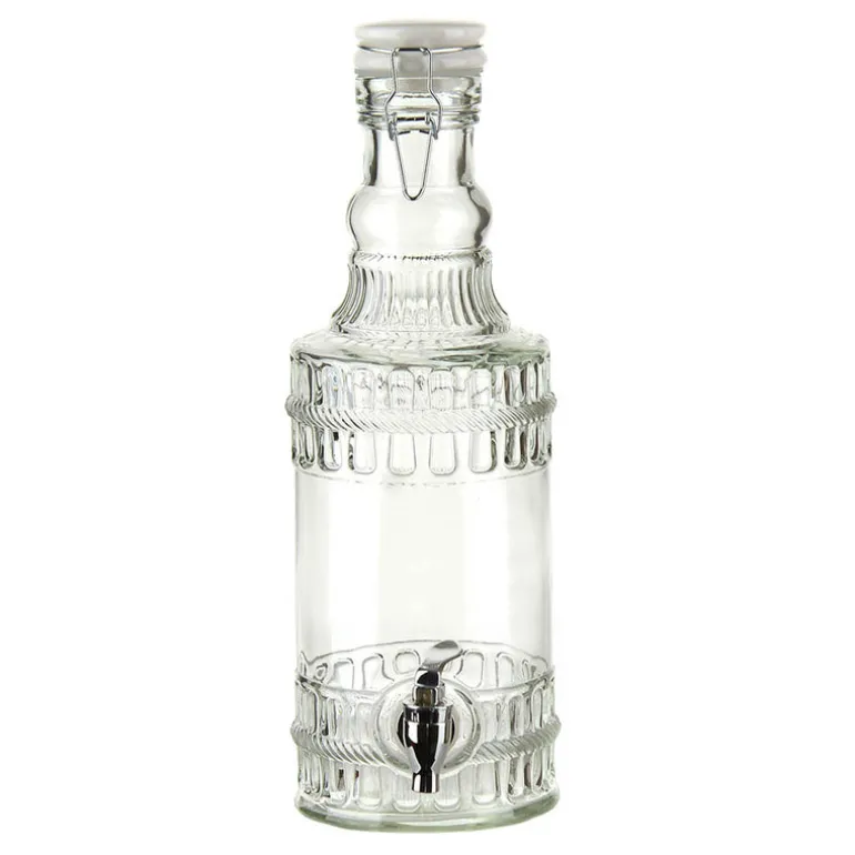 Glass Oil Dispenser with Ceramic Lid