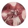 Glass Splash Platter Wine & Pink