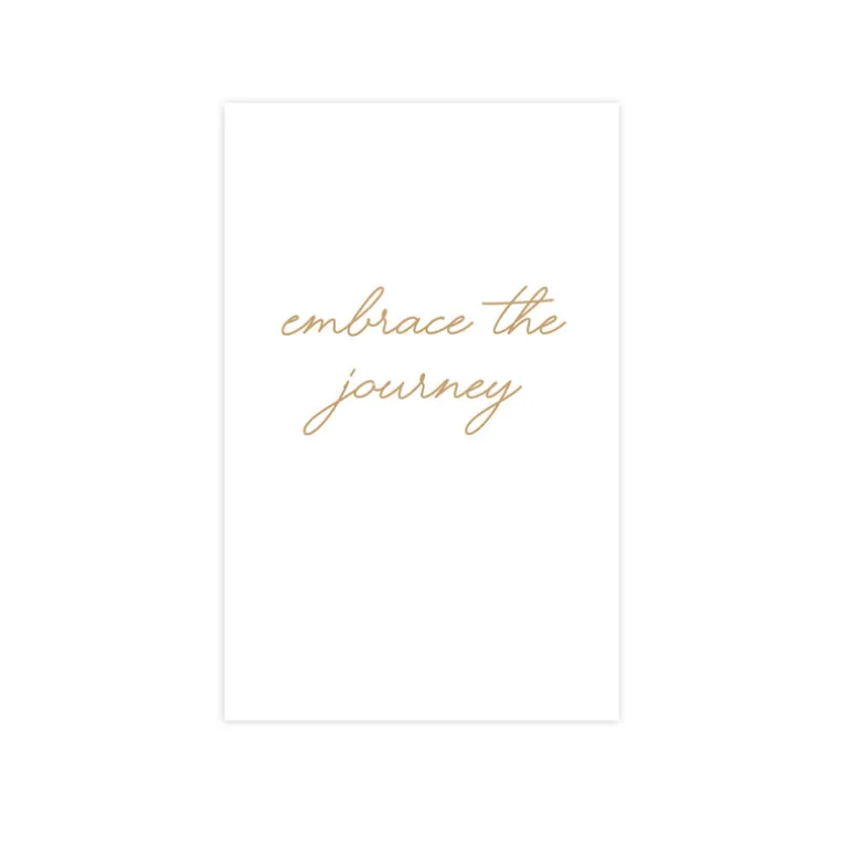Greeting Card Embrace the Journey