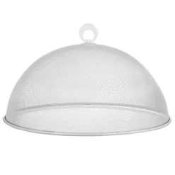 Hard Mesh Food Cover White