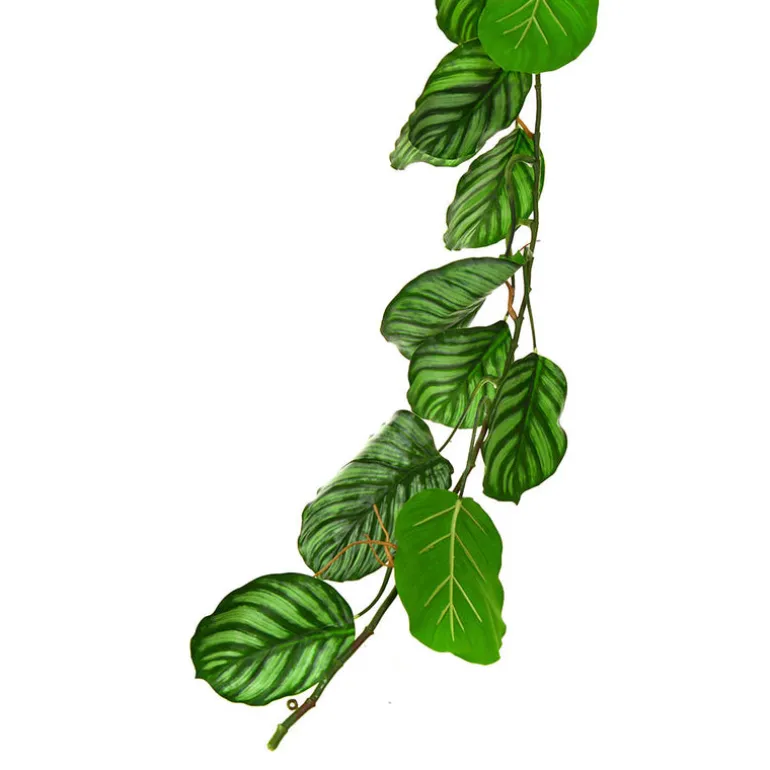 Ivy Garland Green Stripe Leaf