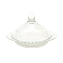 Juliette Clear Sweets Dish with Dome