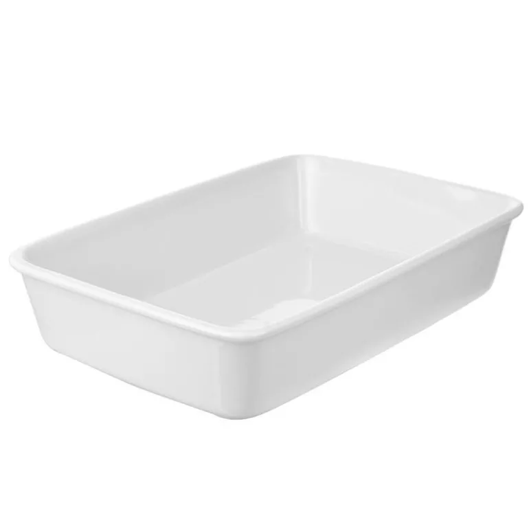 Lasagne Dish Rectangle White