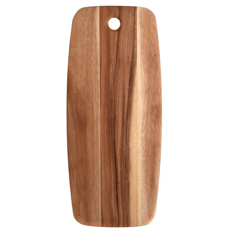 Long Acacia Wood Board with Handles