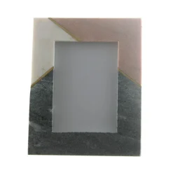 Marble & Brass Photo Frame 25x20cm