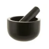 Mortar & Pestle Black Granite