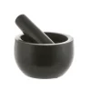 M&P Black Granite Round Base 13x9cm