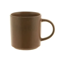 Mug Set Stoneware Straight Leather