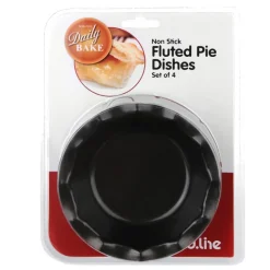 Non Stick Fluted Pie Tin Set