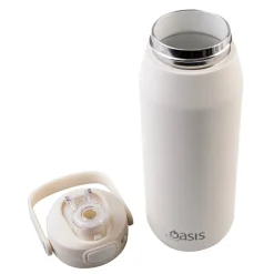 Oasis Ceramic Bottle Alabaster