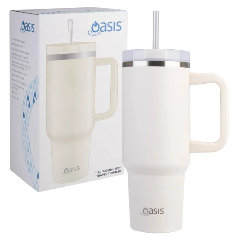 Oasis Commuter Tumbler Alabaster