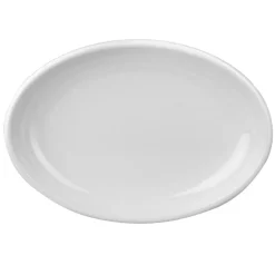 Oval Melamine Platter Ivory